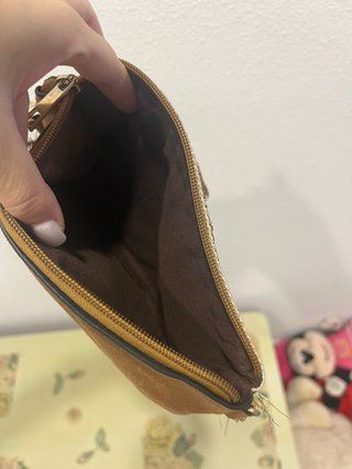 Bolso Boho Chic Marrón y Dorado