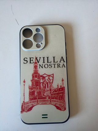 Funda iPhone 16 Pro Max Sevilla FC Sin usar