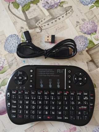 Teclado Portátil Rii Negro