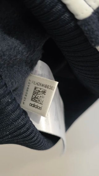 Sudadera Polar Adidas Originals Mid Zip Azul/Blanc