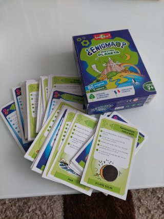 Juego de mesa Enigmas Nuestro Planeta