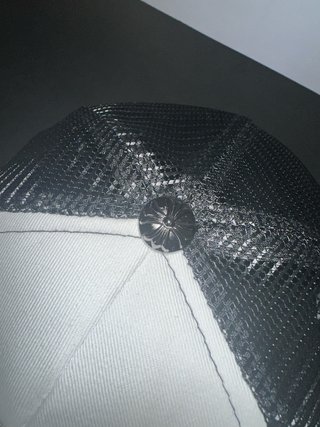 Gorra Trucker Chrome Hearts Blanca y Negra