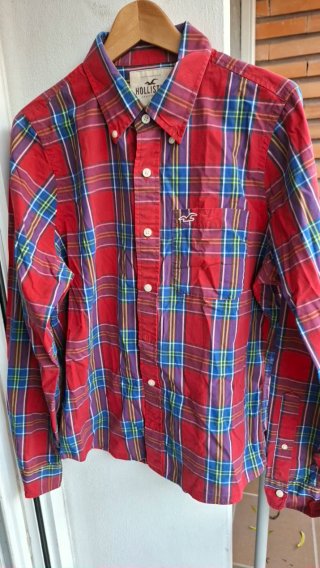 Camisa de cuadros Hollister