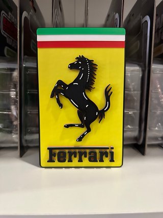 Ferrari 3D logo