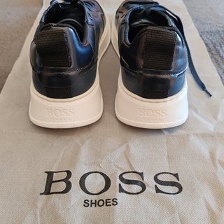 Sapatos BOSS Azuis e Brancos Tamanho 45