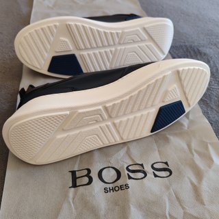 Sapatos BOSS Azuis e Brancos Tamanho 45