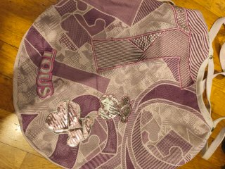 Bolso Tous Morado y Plateado