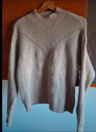 Jersey de Lana Beige