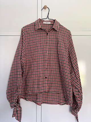 Camisa de cuadros Mango Talla S