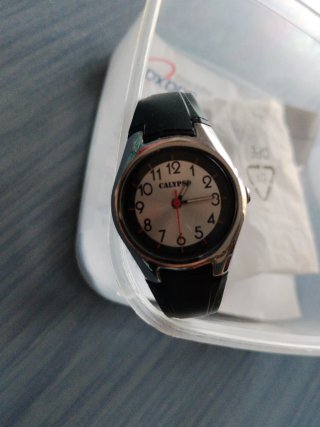 Reloj Calypso con Correa Negra