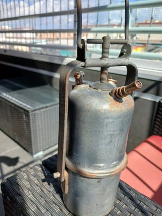 Lámpara de Carburo Antigua
