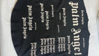 Camiseta Palm Angels Negra Talla M