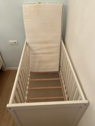 Cuna SUNDVIK IKEA Blanca 60x120 cm