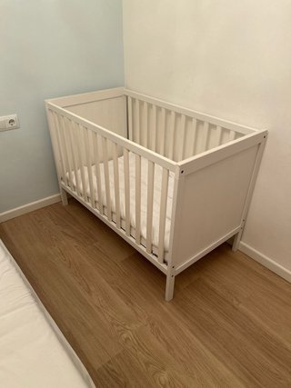 Cuna SUNDVIK IKEA Blanca 60x120 cm