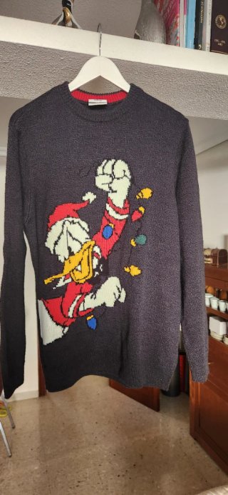 Jersey Pato Donald Navideño Talla M