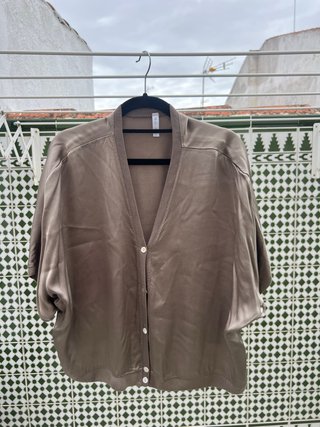 Chaqueta/Sobrecamisa Beige Talla Única
