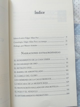 Narraciones extraordinarias Edgar Allan Poe EDAF