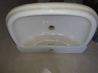 Lavabo ROCA de cerámica con pie