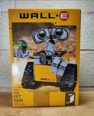 Wall-E Set de Construcción - 687 Piezas (sin abrir