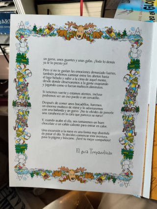 LIBROS-POP-UP LA EXCURSION A LA NIEVE