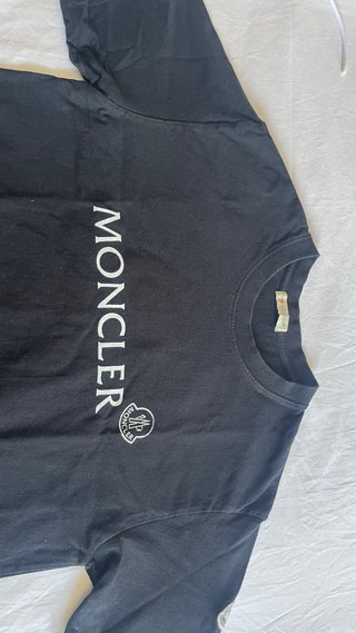 Camiseta Moncler Negra Talla M