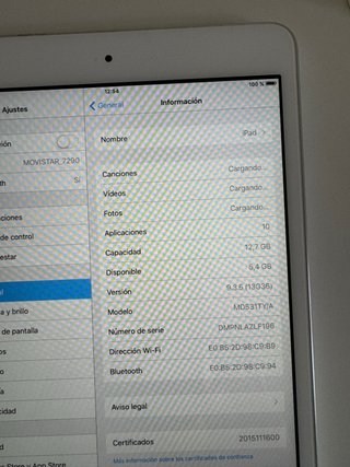 iPad mini 2 2013 Plata