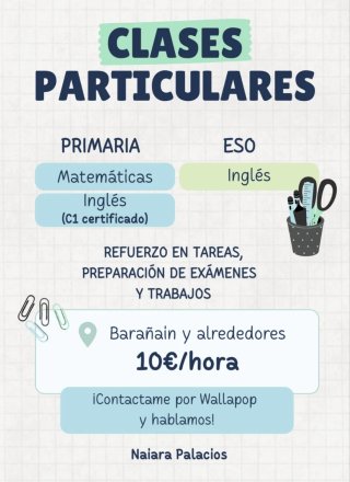 Clases particulares | Primaria y ESO