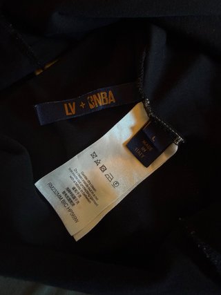 Camiseta Louis Vuitton x NBA Negra Talla Única