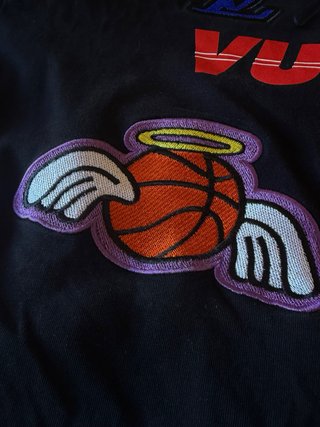 Camiseta Louis Vuitton x NBA Negra Talla Única