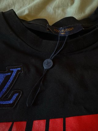 Camiseta Louis Vuitton x NBA Negra Talla Única