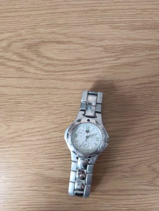 Reloj TAG Heuer Plata y Blanco