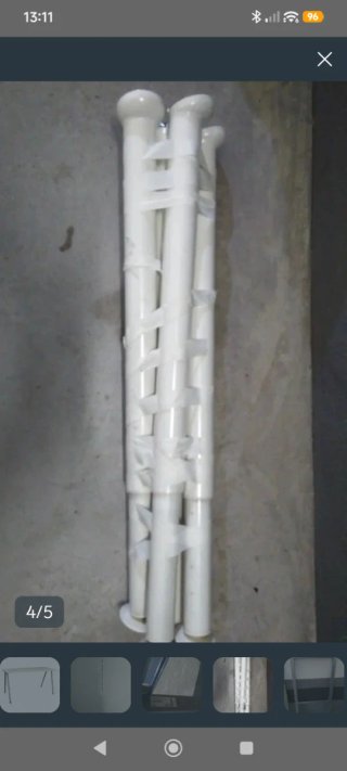 Tavolo da Disegno in Cristallo Bianco