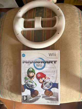 Mario Kart Wii + Volante Wii