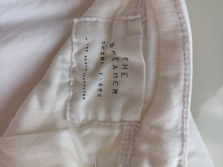 Pantalón Vaquero Blanco Zara Trafaluc Talla 38
