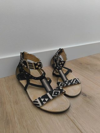 Sandalias Planas Mustang Étnicas