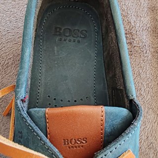 Sapatos Boss Azul Castanho Tamanho 42
