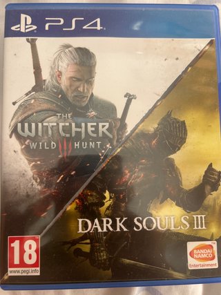 The Witcher 3 + Dark Souls 3 PS4