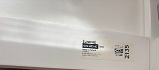 Cuna Ikea Sundvik 60x120cm Blanca