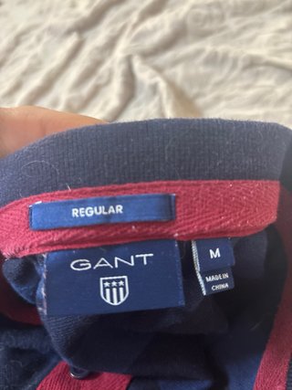 Polo Gant Rayas Azul