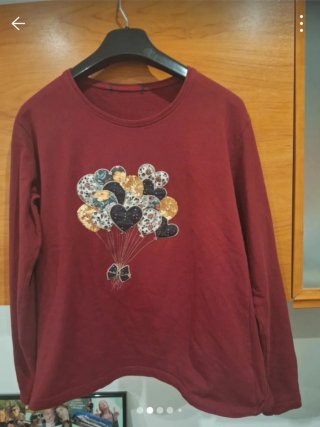 Camiseta Granate Algodón