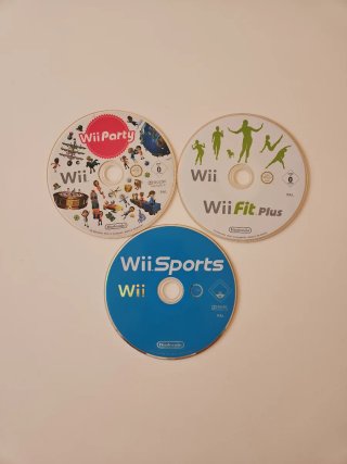 Lote 3 Juegos Wii (Solo Disco)