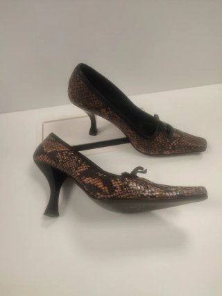Zapatos de tacón Balenciaga piel serpiente