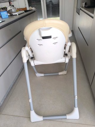 Trona bebé color beige