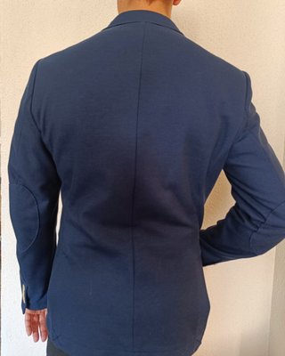 Americana Zara Azul Hombre