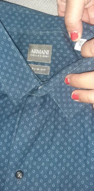 Camicia Armani Collezioni Slim Fit 41/16