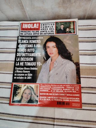 Revista ¡HOLA! Febrero 2004