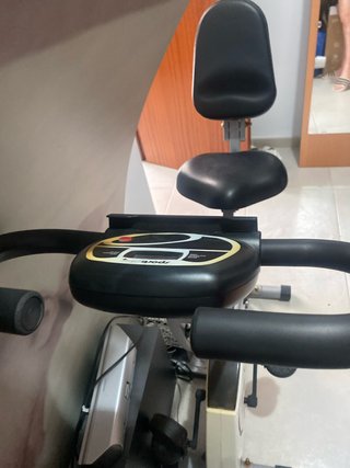 Bicicleta Estática con Respaldo
