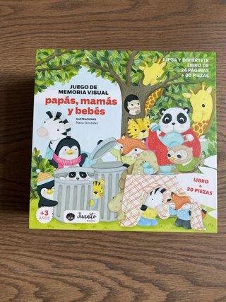 Juego Memoria Visual Papás Mamás Bebés