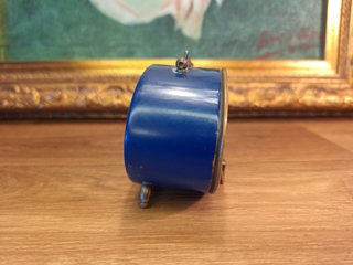 Reloj Despertador de Viaje Antiguo con Estuche