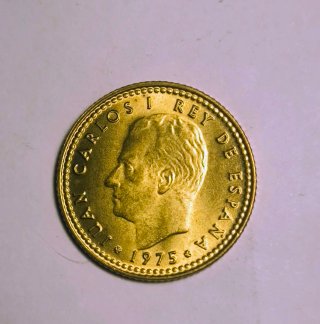 1 Peseta España 1975 - Moneda Antigua